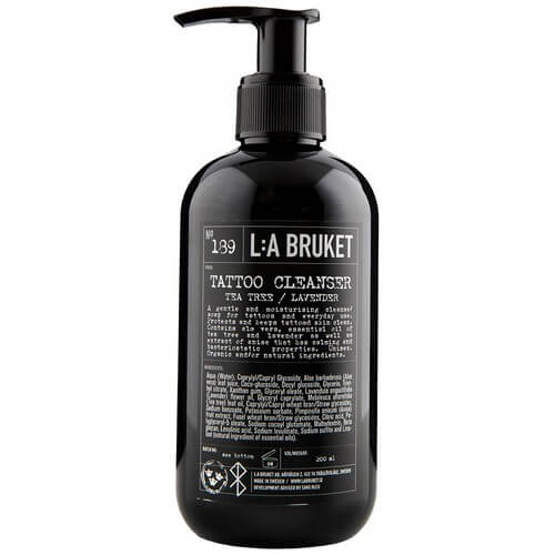 LA Bruket 189 Tattoo Cleanser Tea Tree Lavendel 200 ml