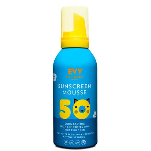 Evy Technology Sunscreen Mousse Kids Spf50 150 ml
