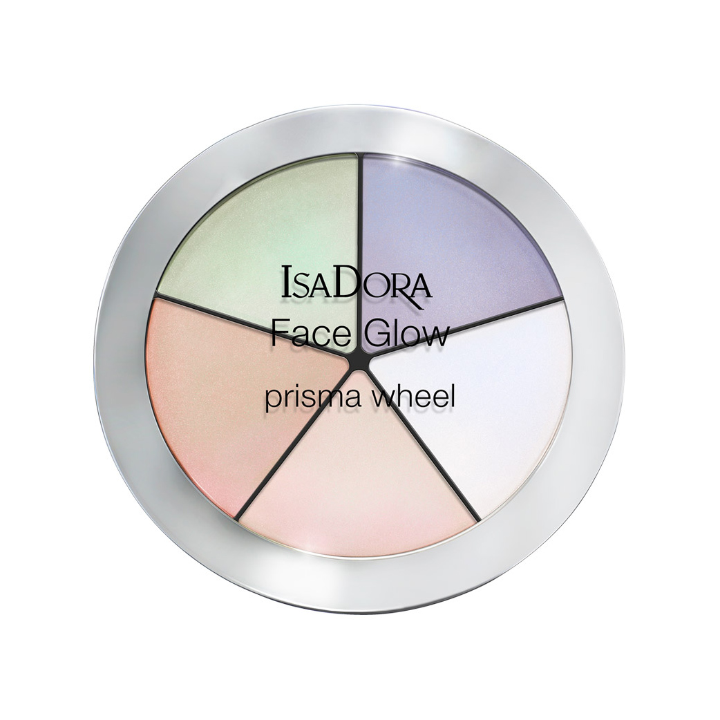 Face Glow Prisma Wheel Rainbow Highlights 18g - IsaDora 