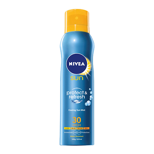 nivea factor 50 invisible spray