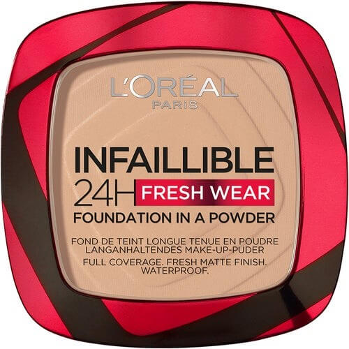 Loreal Paris Infaillible 24H Fresh Wear Powder Foundation True Beige 130 9g