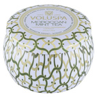 Voluspa Maison Blanc Mini Tin Candle Moroccan Mint Tea 113g