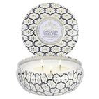 Voluspa Maison Blanc 3 Wick Tin Candle Gardenia Colonia 340g