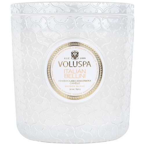 Voluspa Maison Blanc Luxe Jar Candle Italian Bellini 850g