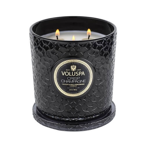 Voluspa Maison Noir Luxe Jar Candle Crisp Champagne 910g