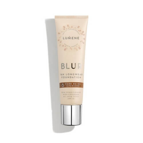 Lumene Blur 16H Longwear Foundation Dark Beige 6 30 ml