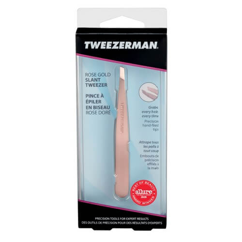 Tweezerman Rose Gold Slant Tweezer