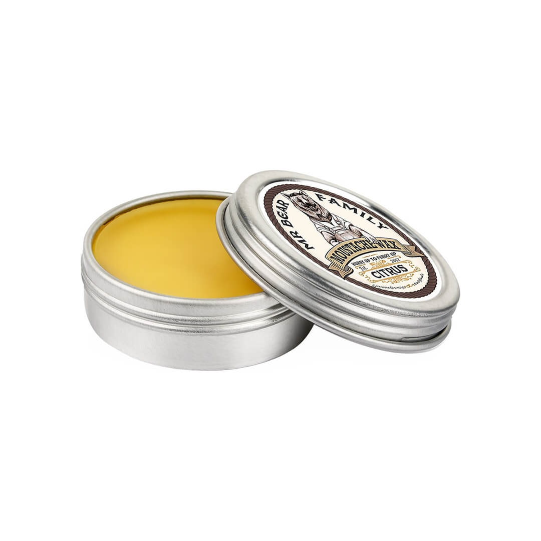 Mr Bear Family Moustache Wax Citrus 30 ml