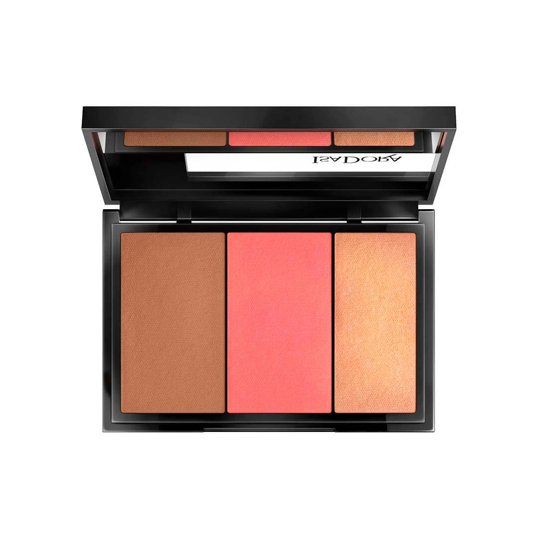 IsaDora Face Sculptor 3 In 1 Palette Intense Peach 64 12g