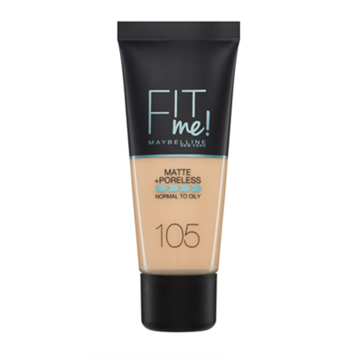 Maybelline Fit Me Matte And Poreless Foundation Natural Ivory 105 30 ml