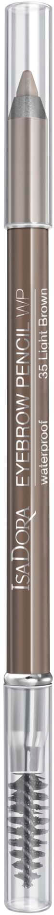 IsaDora Eyebrow Pencil Waterproof Light Brown 35 1.2g