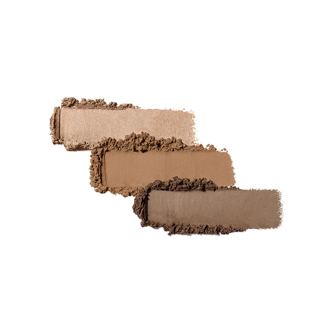 Jane Iredale Purepressed Eye Shadow Triple Triple Cognac 3.9g