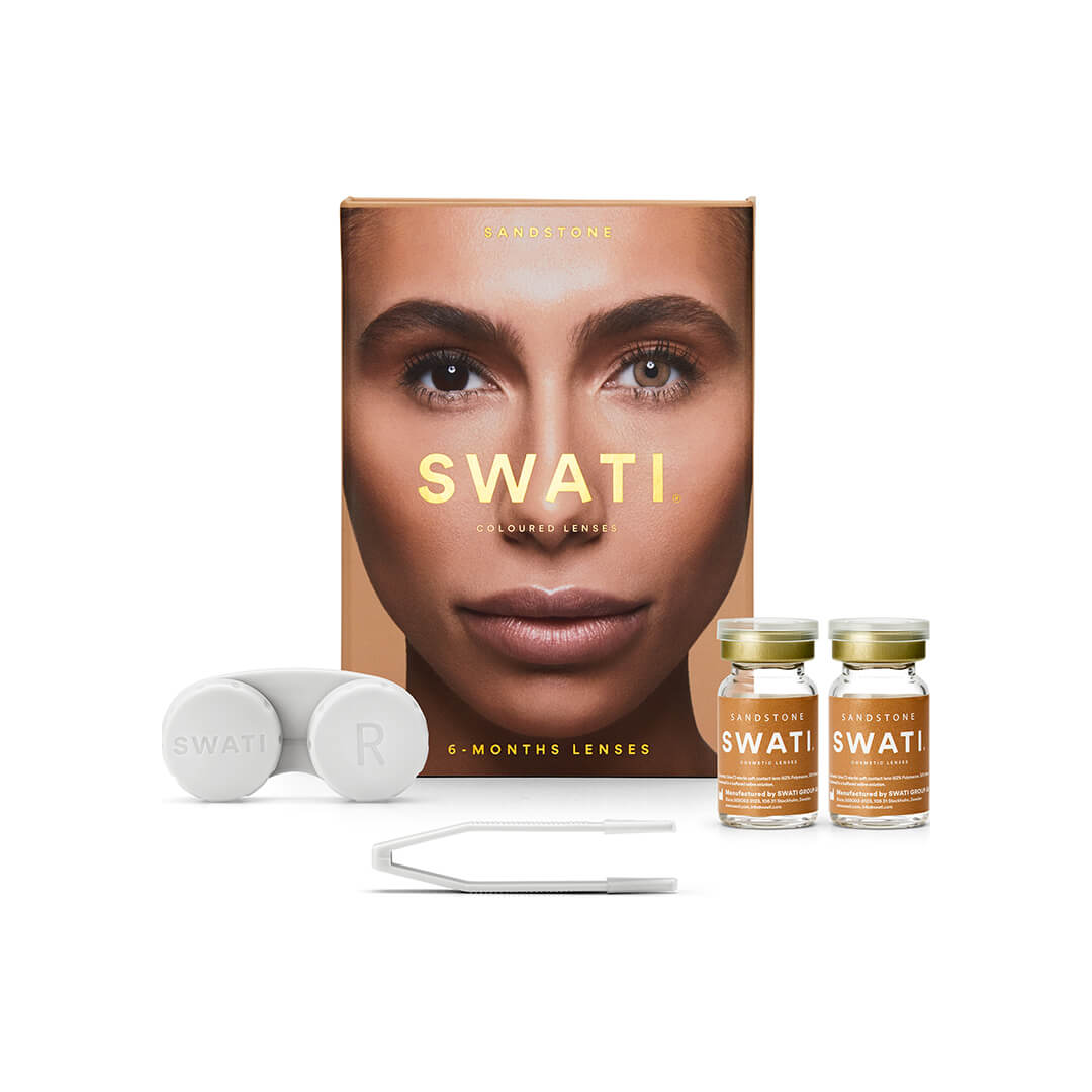 SWATI Cosmetic Lenses Sandstone