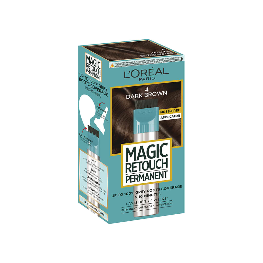 Loreal Paris Magic Retouch Permanent Dark Brown 4 45 ml