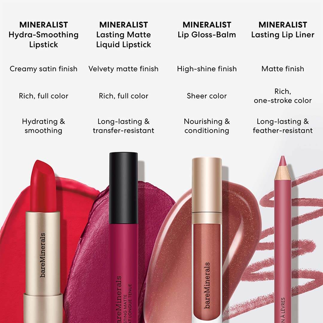 bareMinerals Mineralist Lasting Matte Liquid Lipstick Determined 3.5 ml