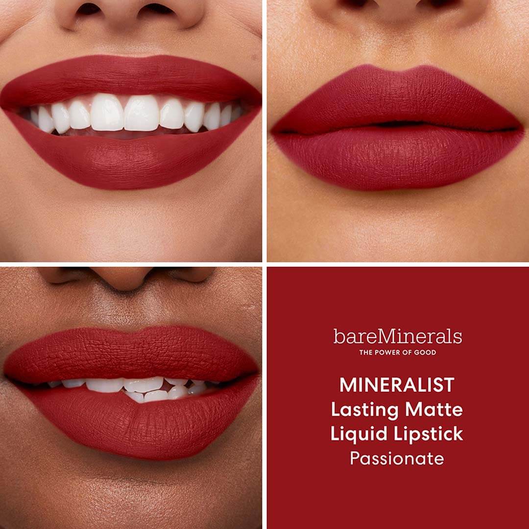 bareMinerals Mineralist Lasting Matte Liquid Lipstick Passionate 3.5 ml