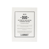 LA Bruket 210 Duo Kit Flytande Tvål Handkräm Citrongräs 190 ml