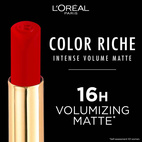 Loreal Paris Color Riche Intense Volume Matte Lipstick Rouge Confident 300 1.8g