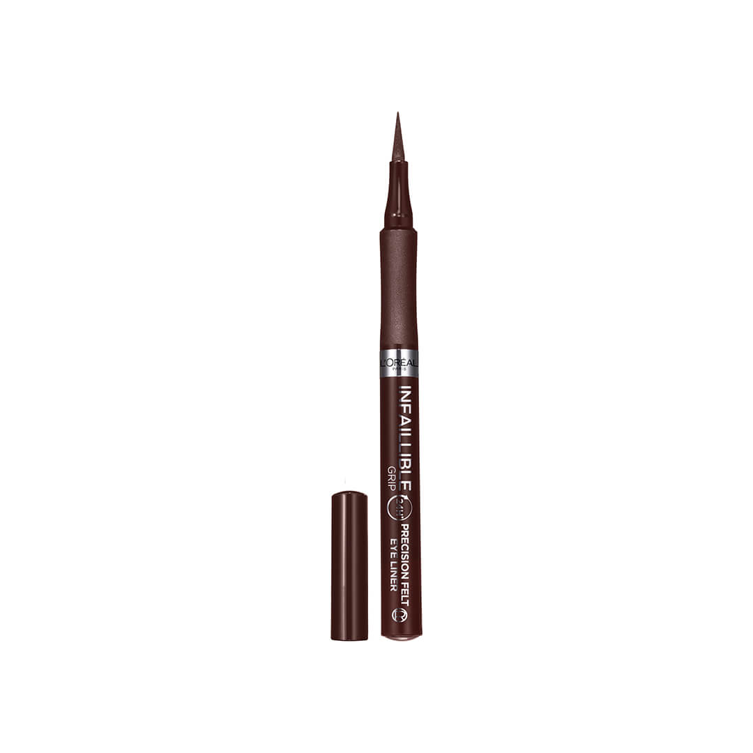 Loreal Paris Infaillible Grip 24H Precision Felt Eyeliner Brown 02 1g