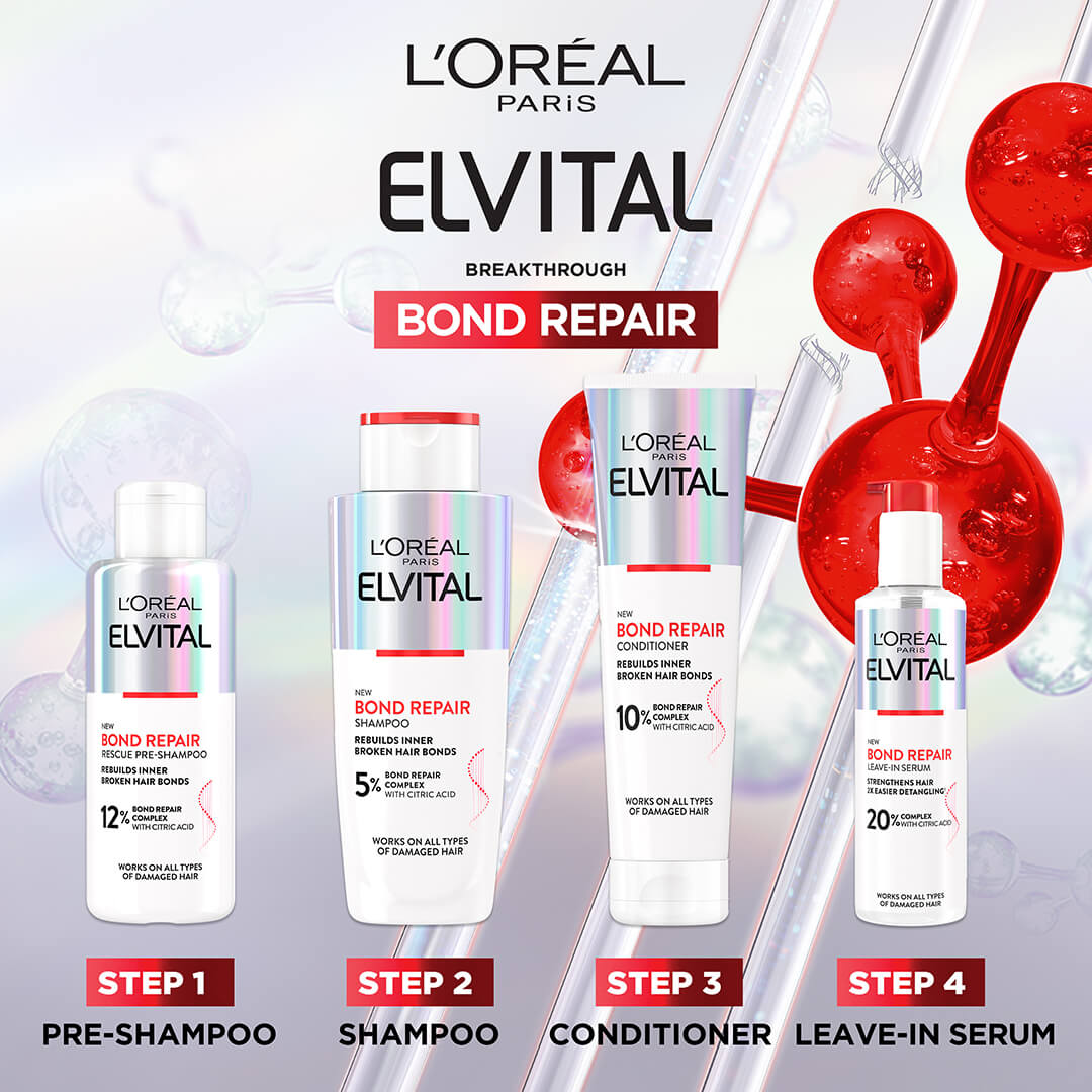 Loreal Paris Elvital Bond Repair Shampoo 200 ml