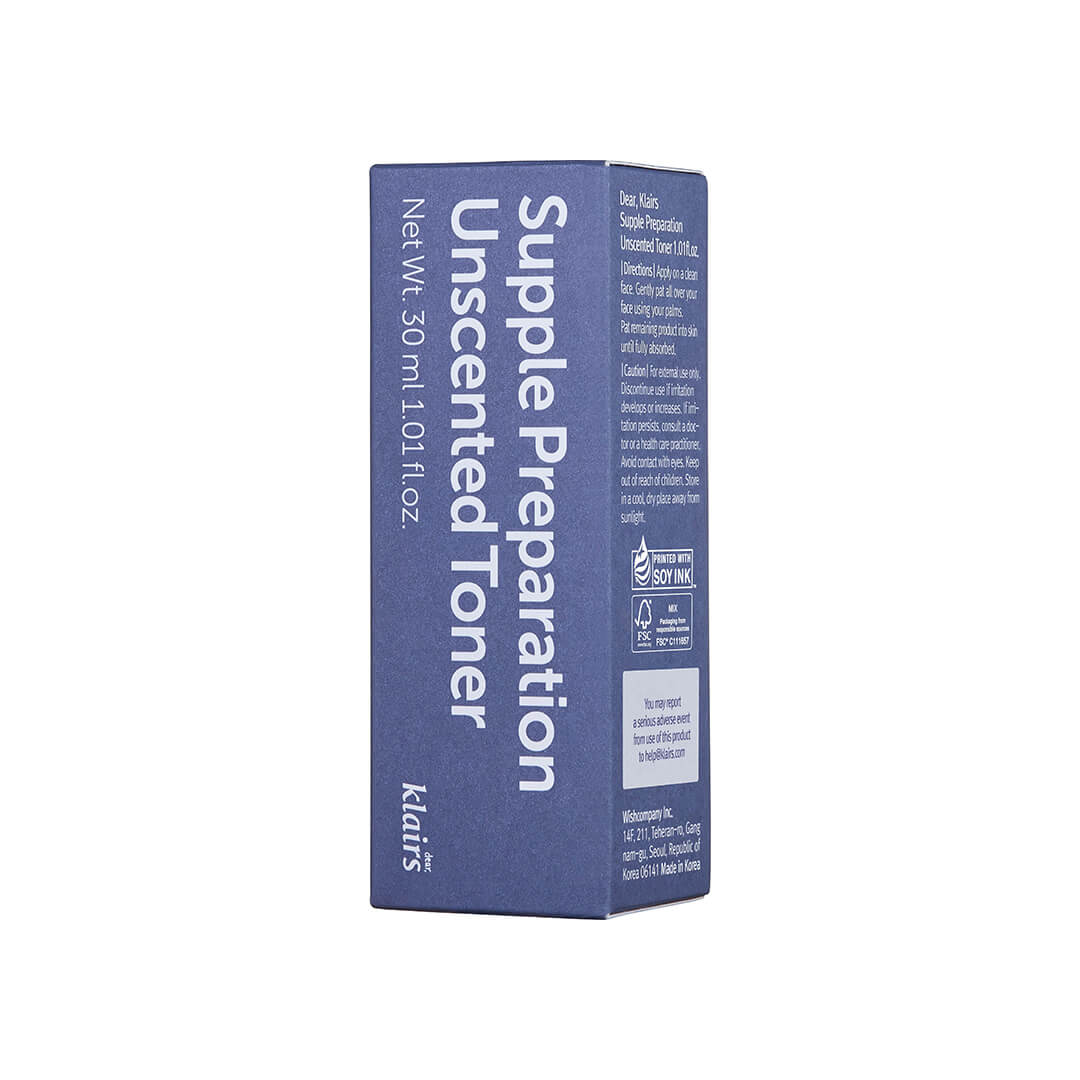 Klairs Supple Preparation Unscented Toner 30 ml