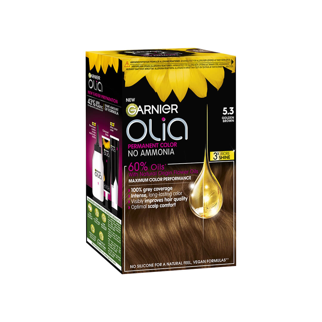 Garnier Olia Permanent Color Golden Brown 5.3