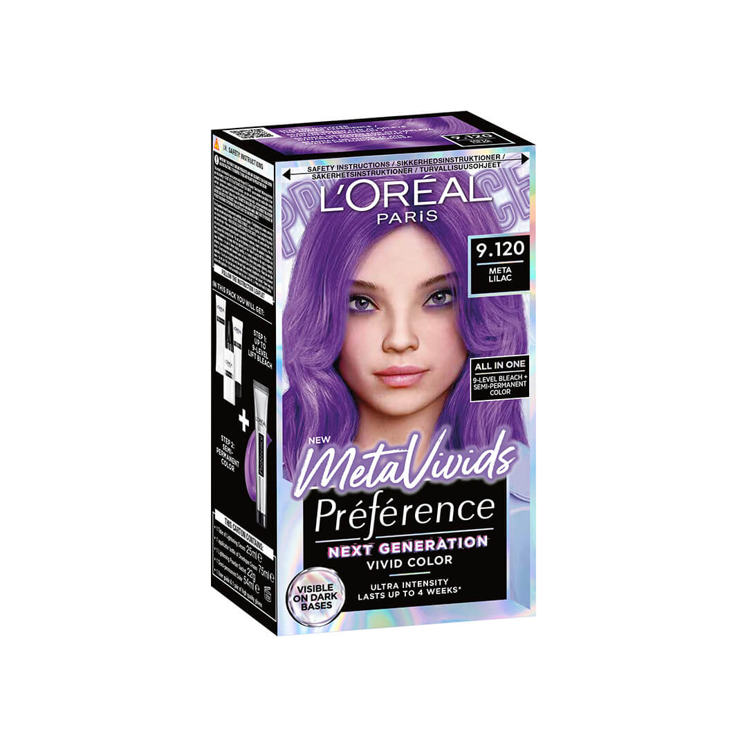 Loreal Paris Preference Meta Vivids Meta Lilac 9120