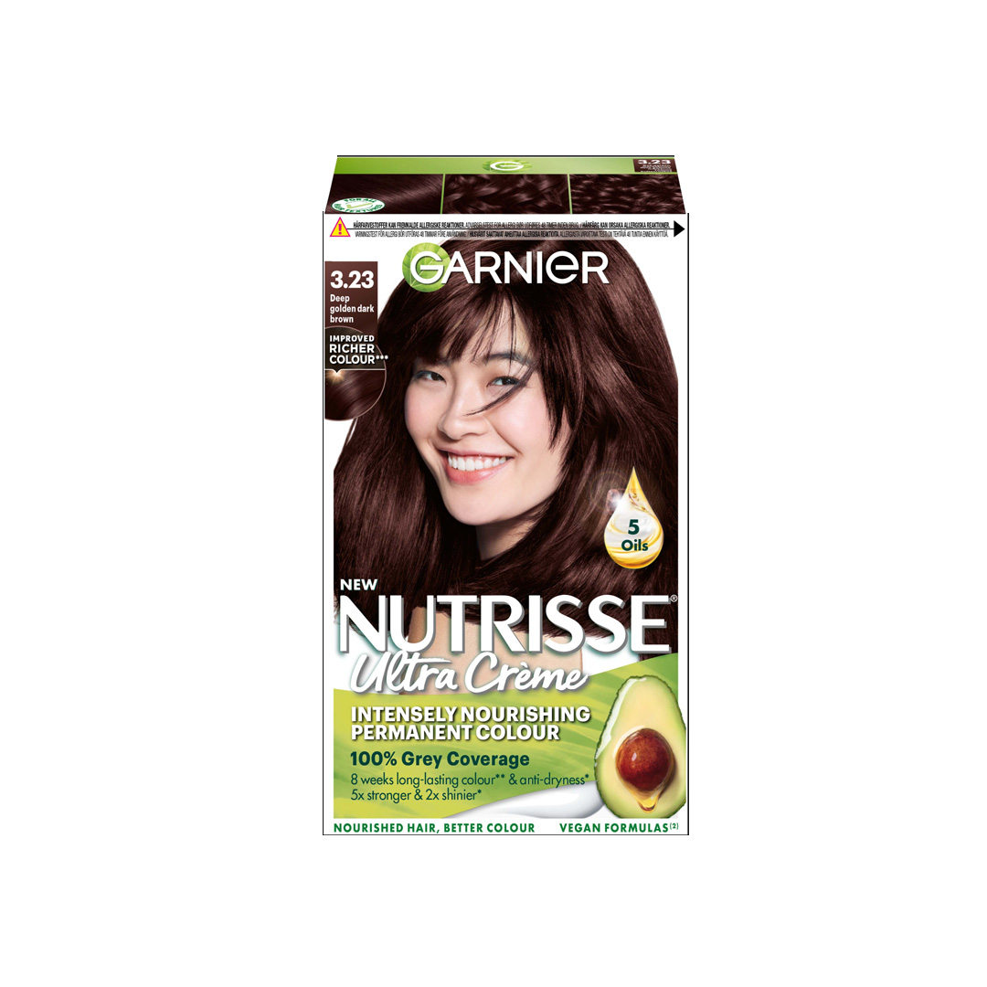 Garnier Nutrisse Ultra Creme Deep Golden Dark Brown 3.23