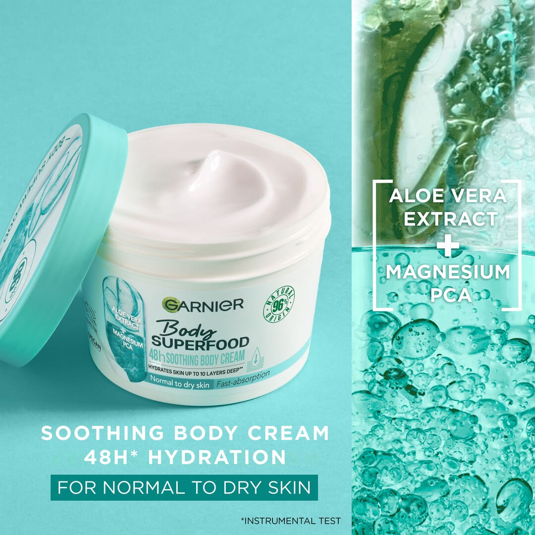 Garnier Body Superfood Aloe Soothing Body Cream 380 ml