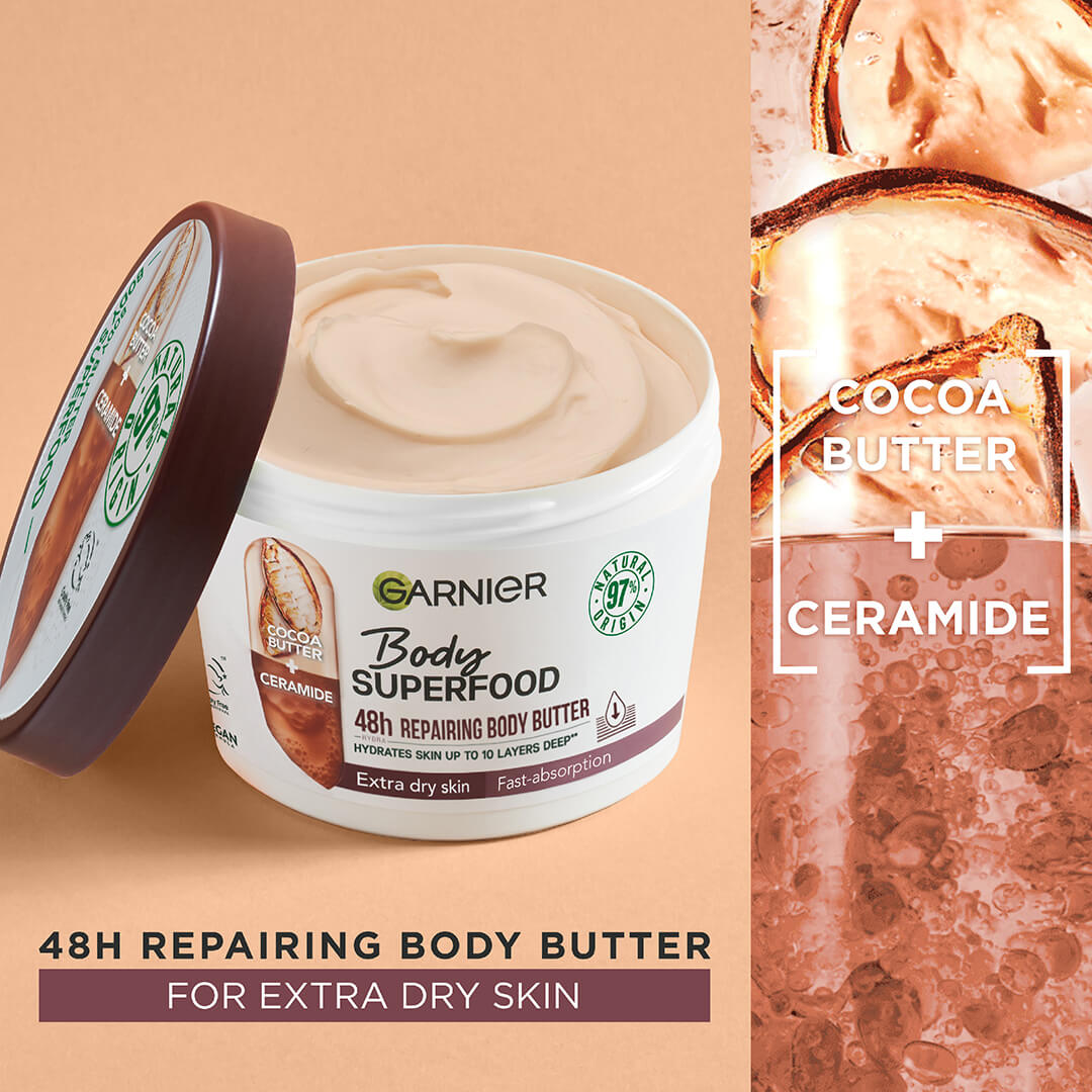 Garnier Body Superfood Cocoa Reparing Body Butter 380 ml