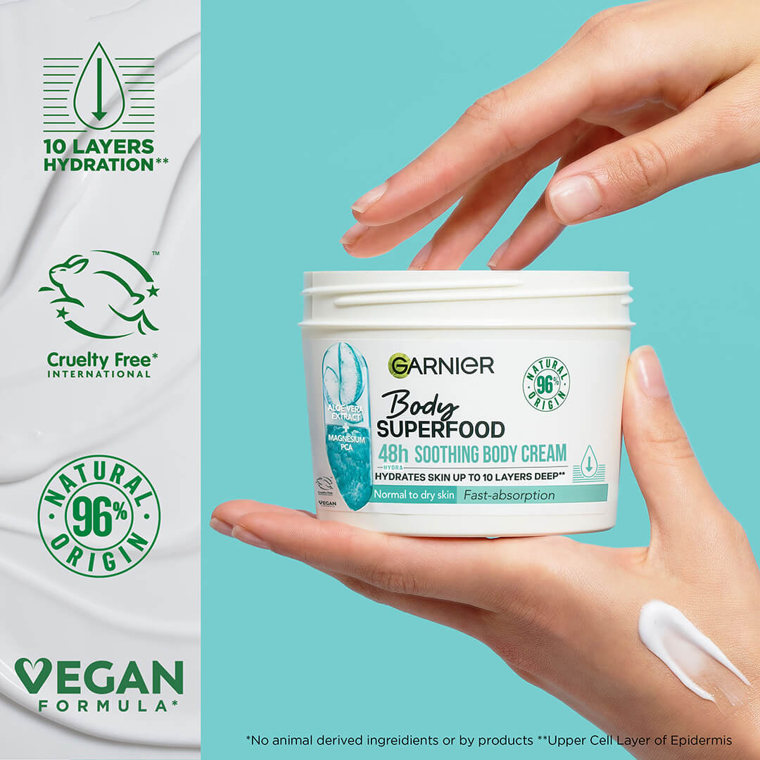 Garnier Body Superfood Aloe Soothing Body Cream 380 ml