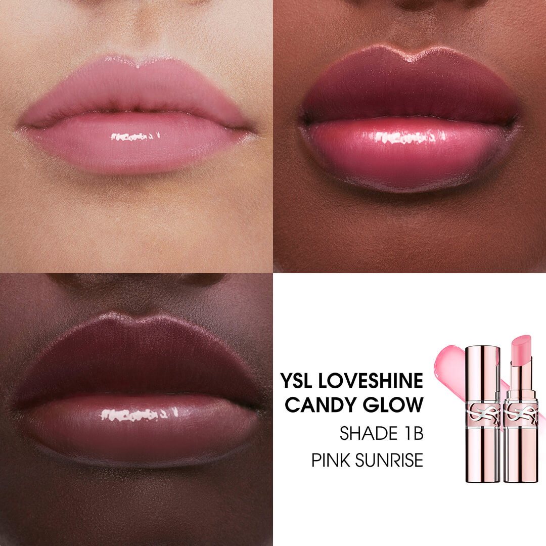 Yves Saint Laurent Loveshine Candy Glow Tinted Lip Balm 1B Pink Sunrise 3.2g