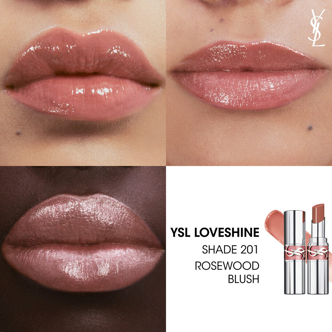 Yves Saint Laurent Loveshine Lipstick 201 Rosewood Blush 3.2g