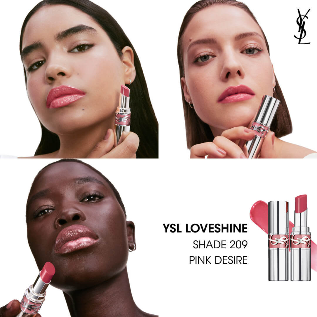 Yves Saint Laurent Loveshine Lipstick 209 Pink Desire 3.2g