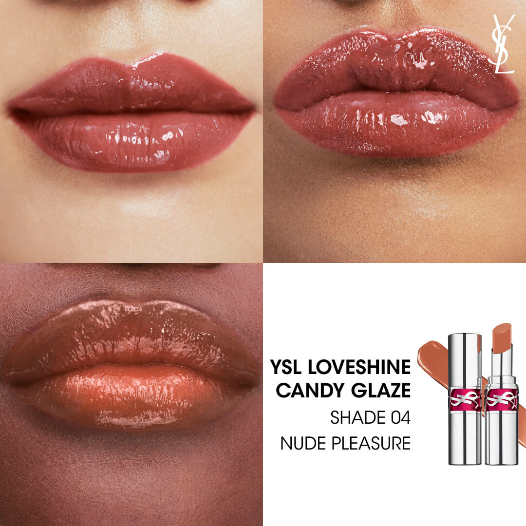 Yves Saint Laurent Loveshine Candy Glaze Lip Gloss Stick 4 3.2g