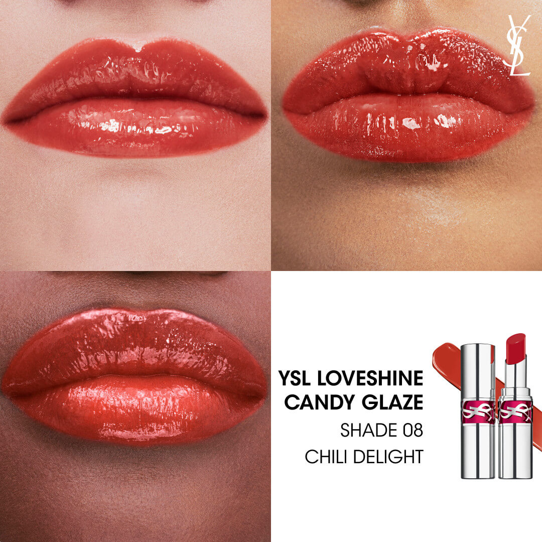 Yves Saint Laurent Loveshine Candy Glaze Lip Gloss Stick 8 3.2g