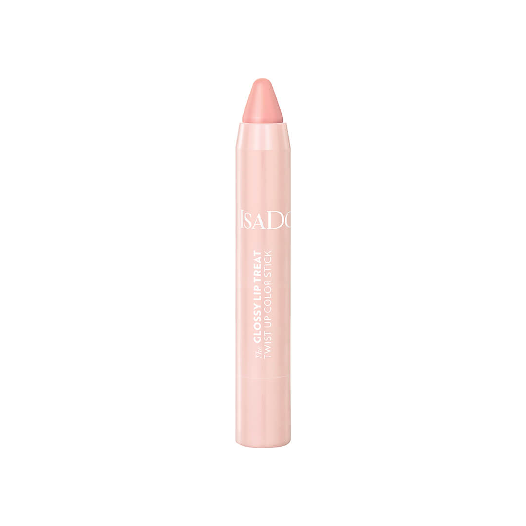 IsaDora The Glossy Lip Treat Twist Up Color Stick 00 Clear Nude 3.3g