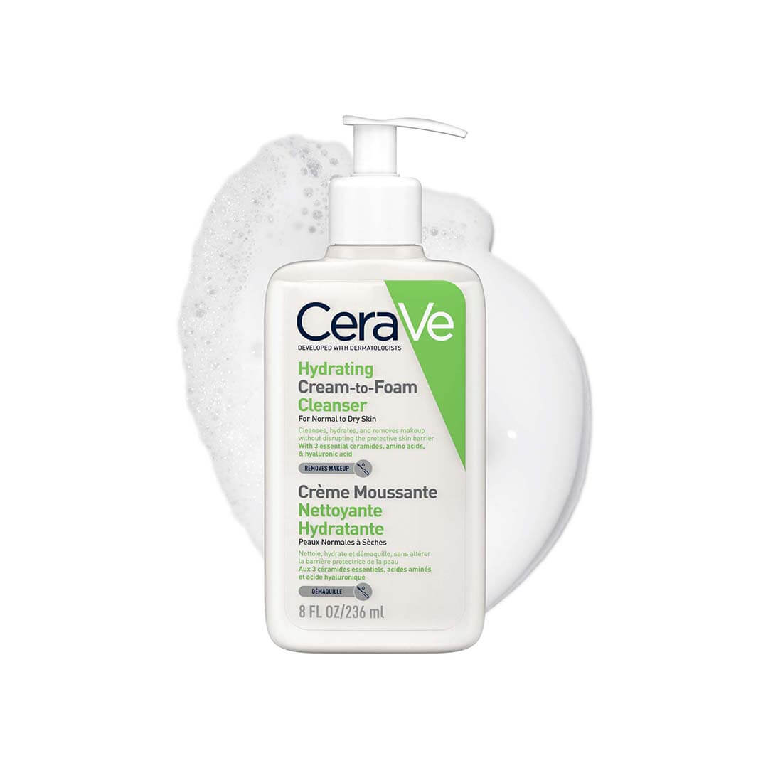 CeraVe Hydrating Cream To Foam Cleanser 236 ml