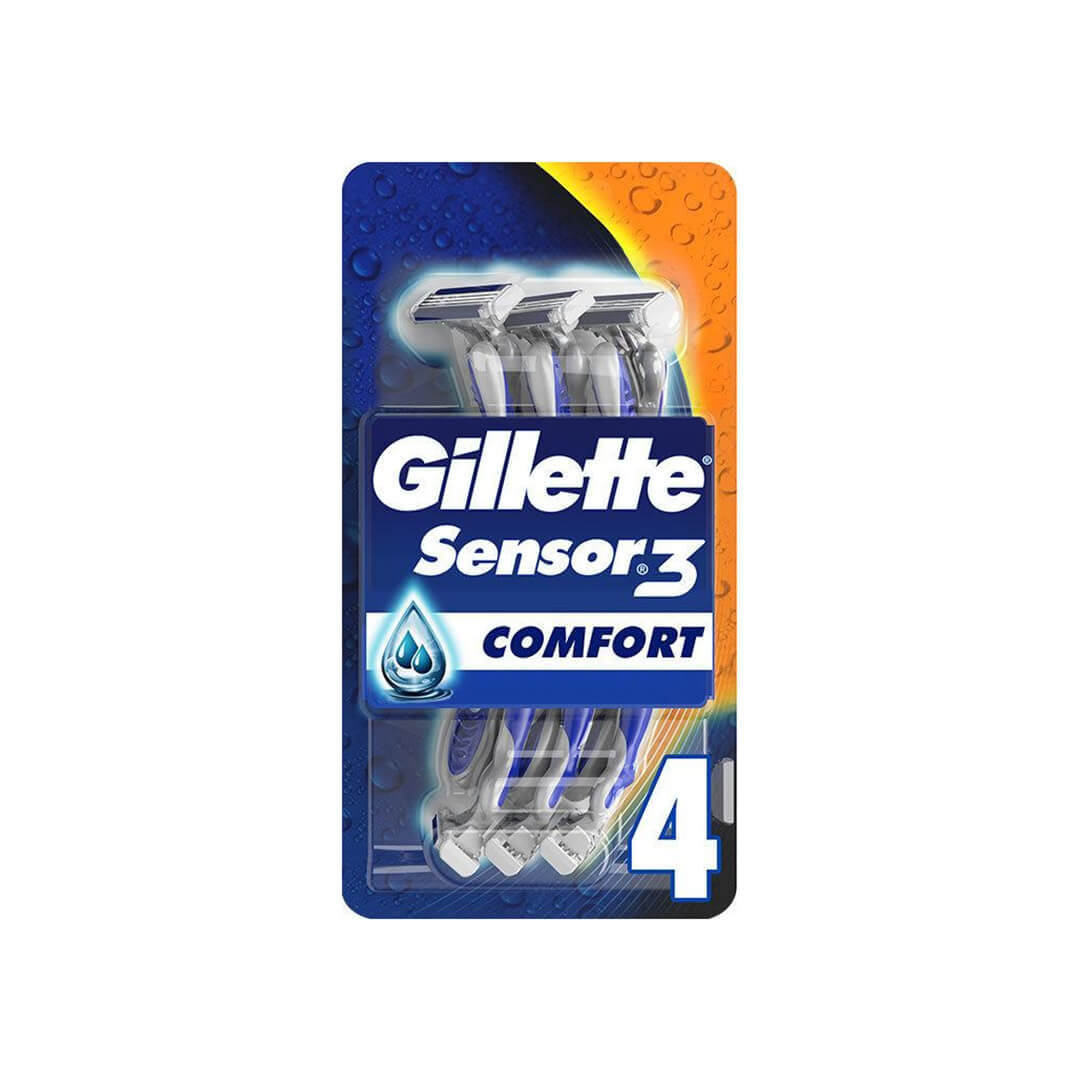 Gillette Sensor3 Comfort Blades 4 pcs