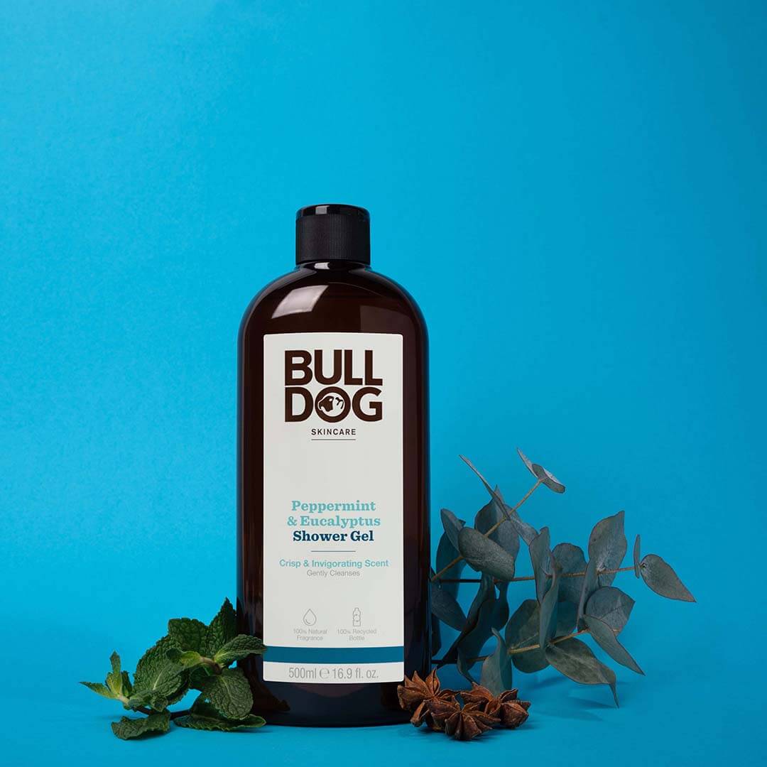 Bulldog Pepparmint And Eucalyptus Shower Gel 500 ml