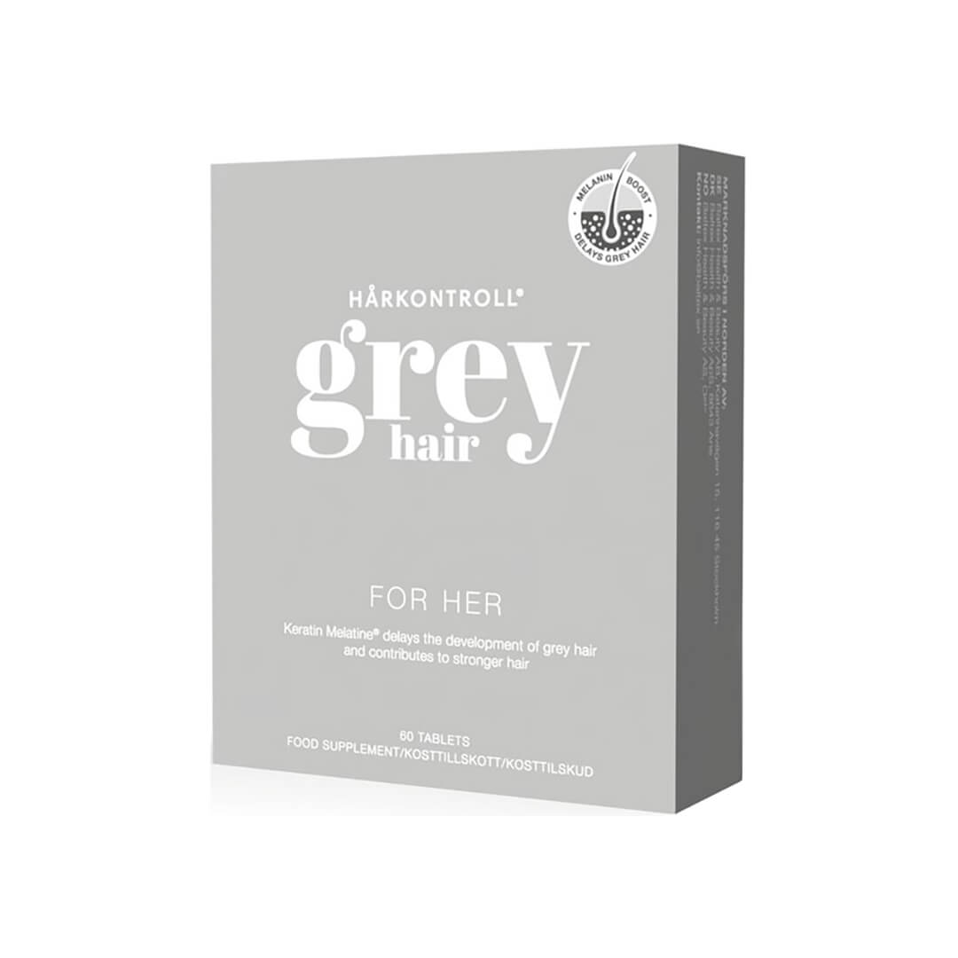 Hårkontroll Grey Hair For Her 60 pcs