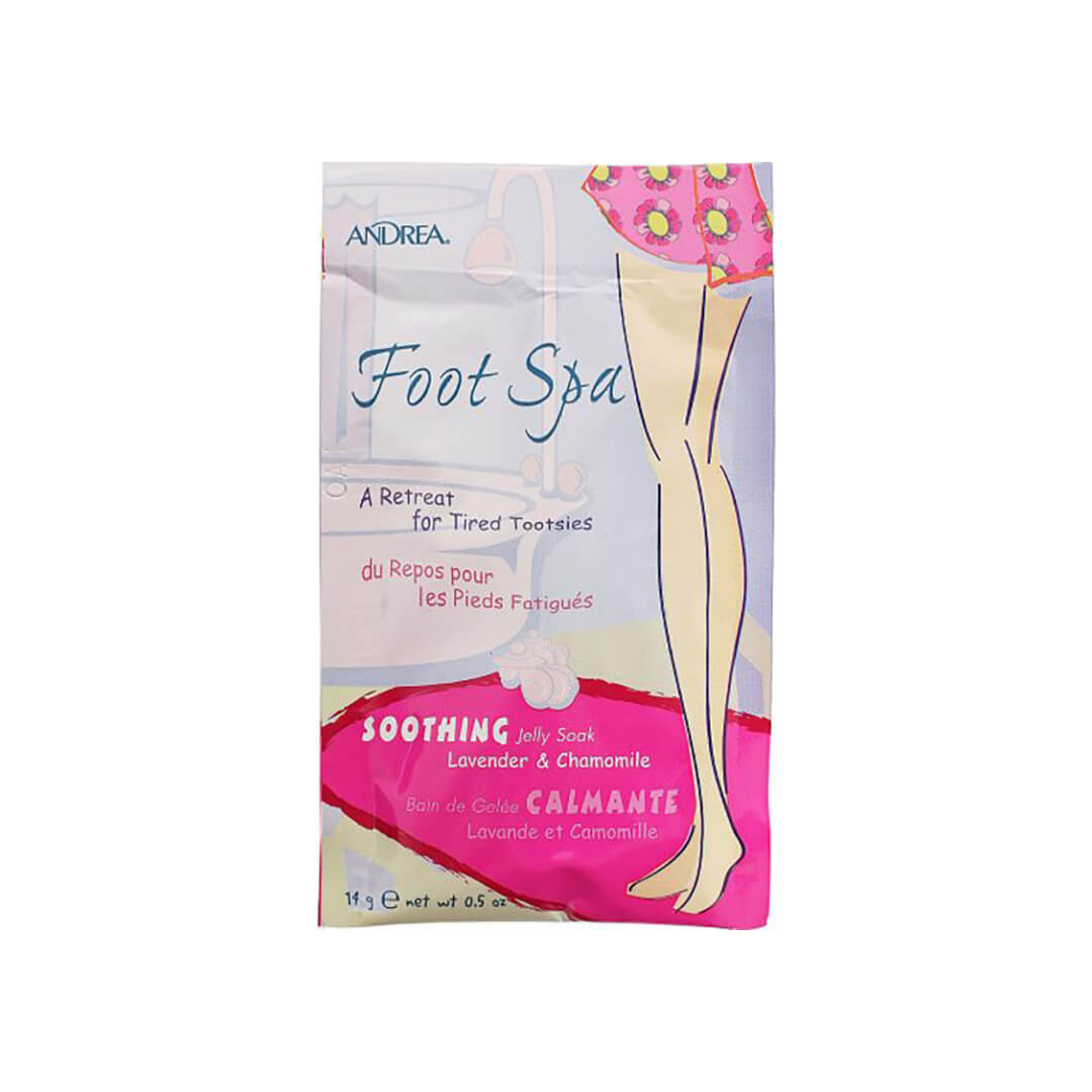 Andrea Foot Spa Soothing Jelly Soak Lavender And Chamomile 14g