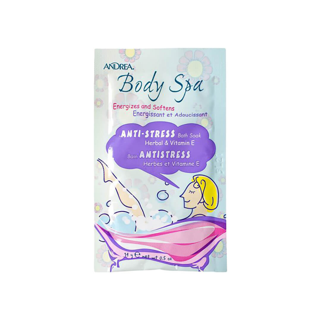 Andrea Body Spa Anti Stress Bath Soak Herbal And Vitamin E 14g