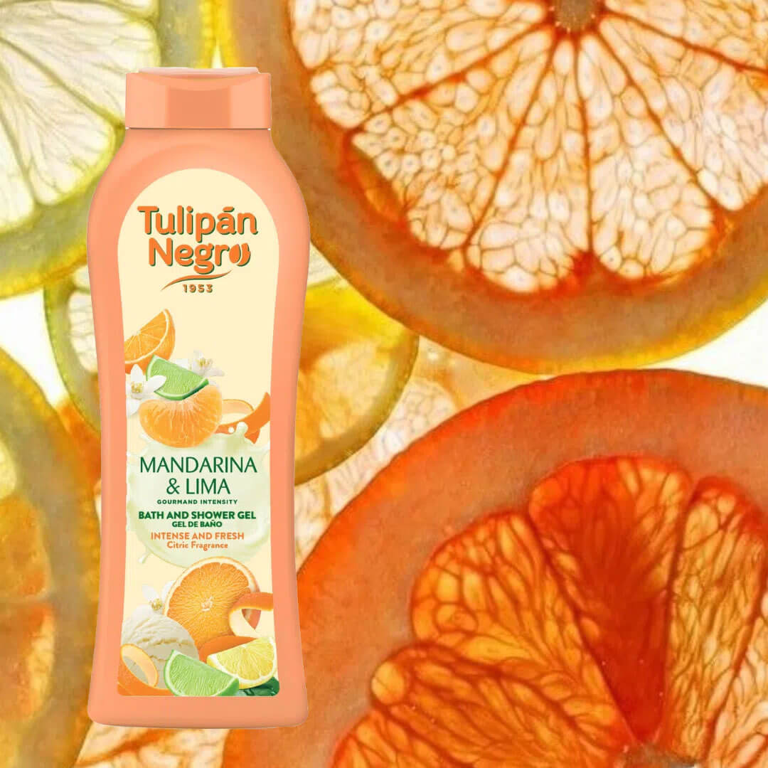 Tulipan Negro Shower Gel Mandarin And Lime 650 ml