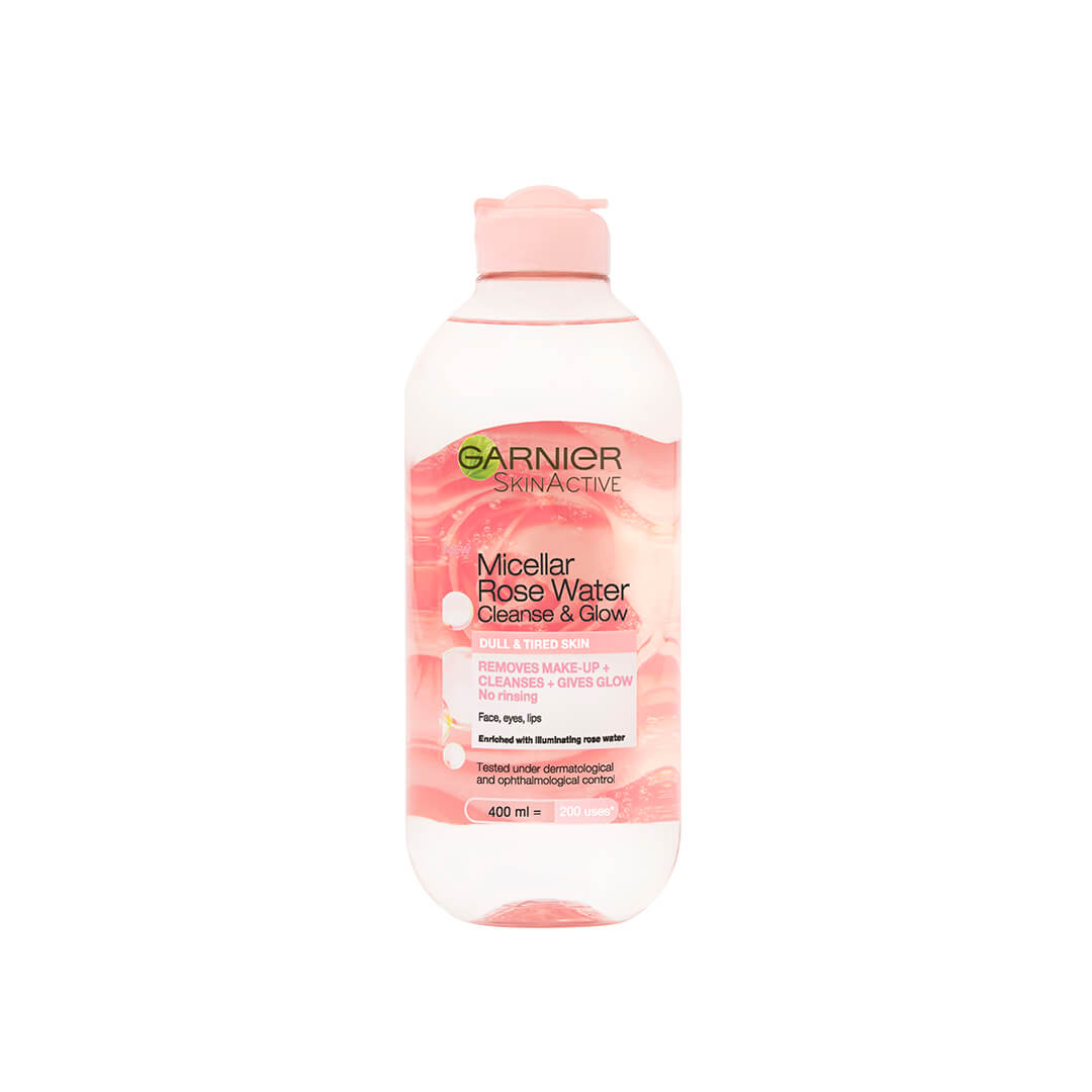 Garnier Skin Active Micellar Rose Water Cleanse And Glow Dull And Tired Skin 400