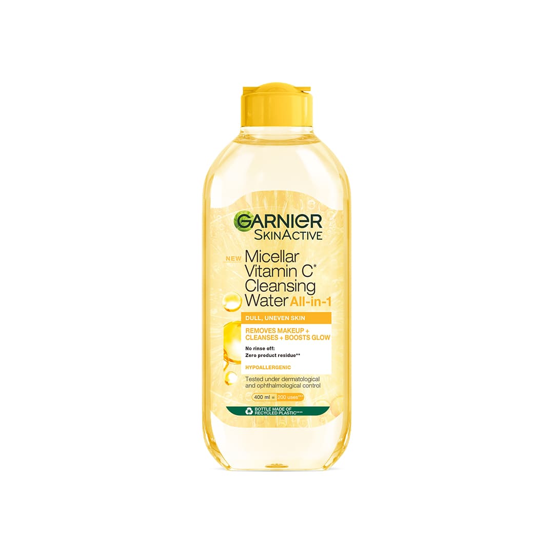 Garnier Skin Active Micellar Cleansing Water Vitamin C Dull And Uneven Skin 400