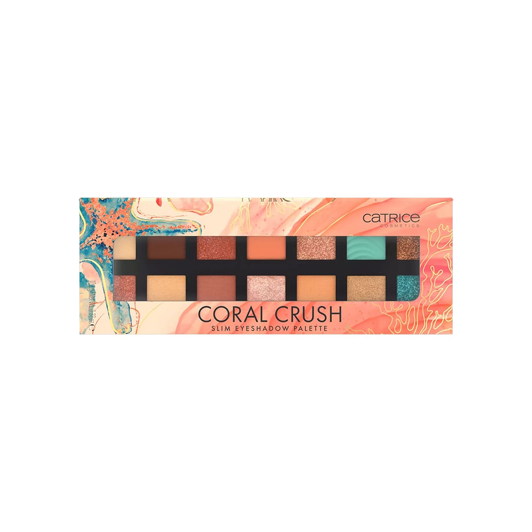 Catrice Slim Eyeshadow Palette Coral Crush 030 Under The Sea 10.6g