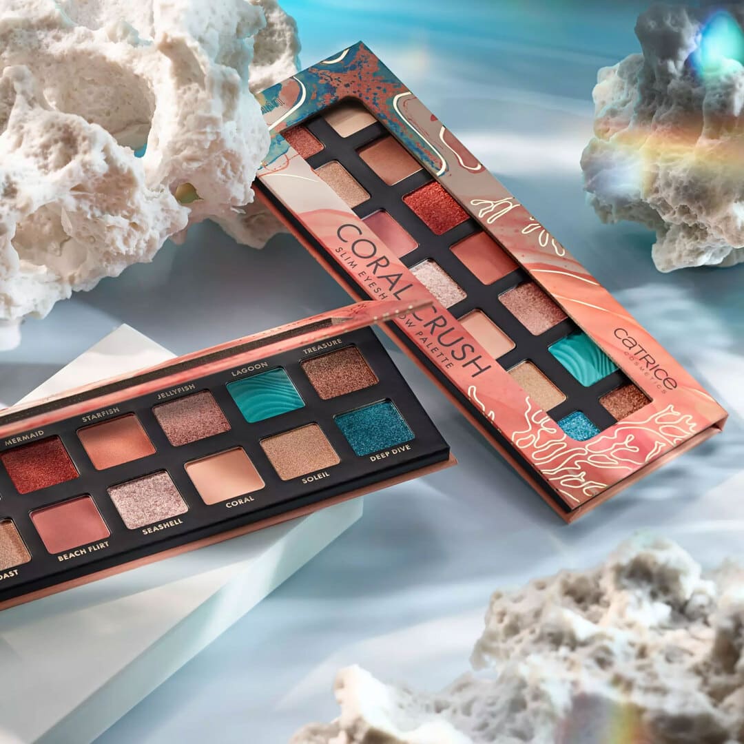 Catrice Slim Eyeshadow Palette Coral Crush 030 Under The Sea 10.6g