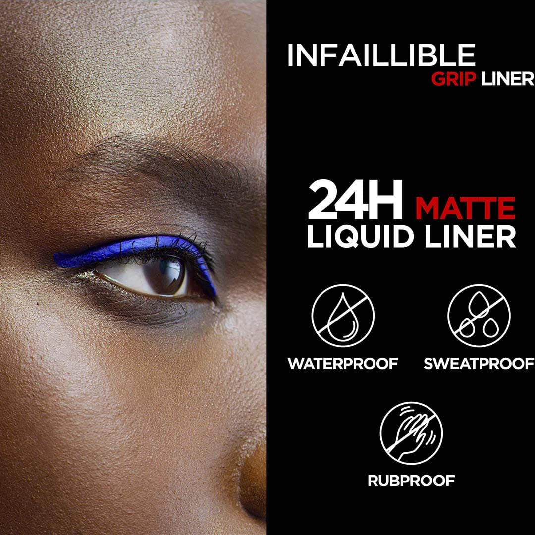 Loreal Paris Infaillible Grip 24H Matte Liquid Liner 1 Matte Black 3 ml