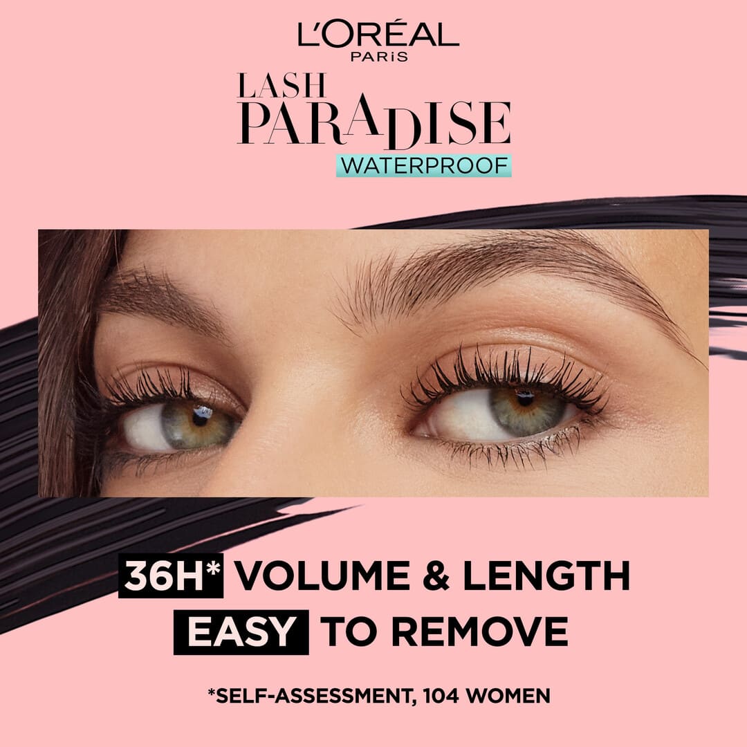 Loreal Paris Lash Paradise Mascara Black Waterproof 6.4 ml